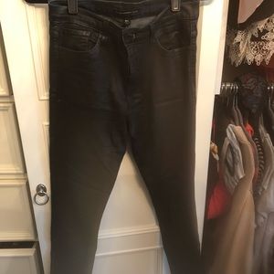 Flying monkey leather jeans